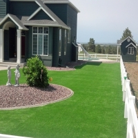 Fake Turf Eldersburg Maryland Landscape Pavers Front Yard