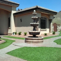 Synthetic Turf West Elkridge Maryland Landscape Front Yard