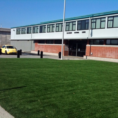 Fake Turf Essex Maryland Landscape Back Yard Cold Weather