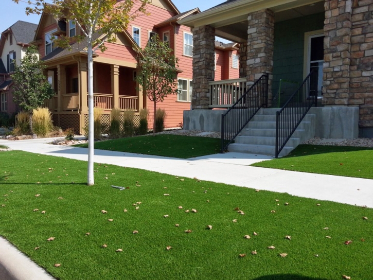 Artificial Turf Arbutus Maryland Landscape Pavers Front