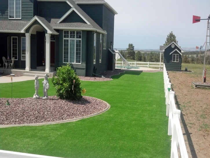 Fake Turf Eldersburg Maryland Landscape Pavers Front Yard