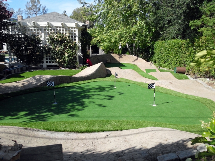 Golf Putting Greens Bowie Maryland Synthetic Turf Back Yard