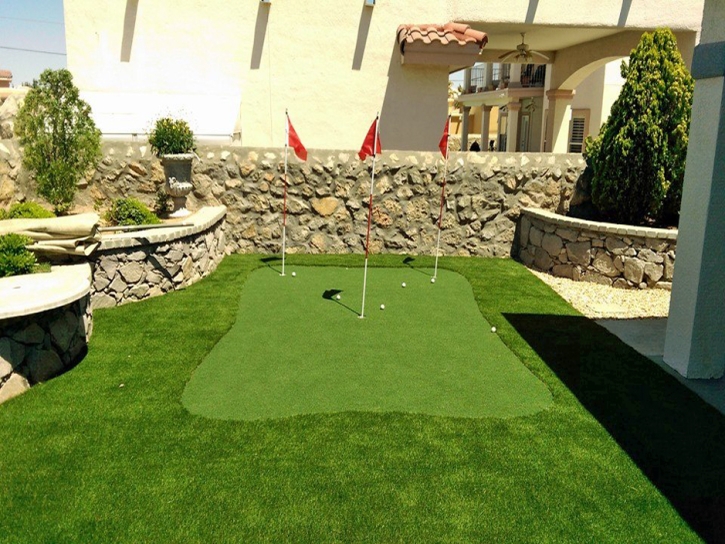 Golf Putting Greens Highland Maryland Synthetic Grass Back